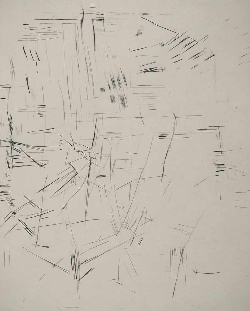 Maria Helena VIEIRA DA SILVA : Abstraction vivante, Gravure originale
