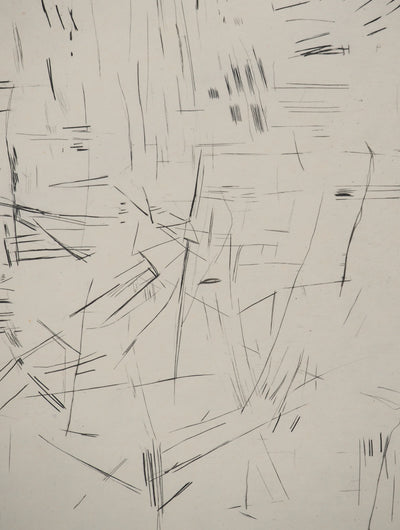 Maria Helena VIEIRA DA SILVA : Abstraction vivante, Gravure originale