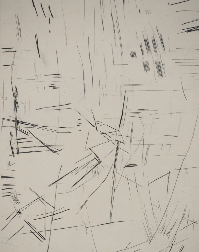 Maria Helena VIEIRA DA SILVA : Abstraction vivante, Gravure originale