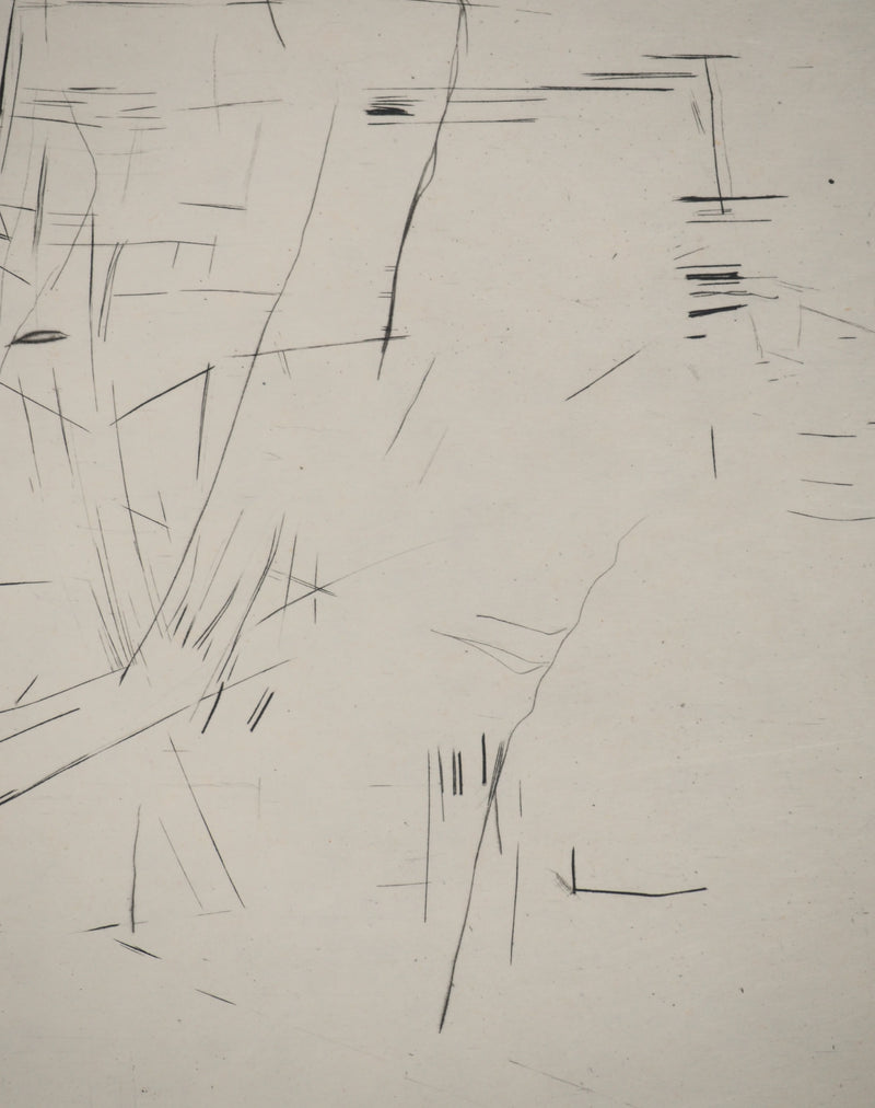 Maria Helena VIEIRA DA SILVA : Abstraction vivante, Gravure originale