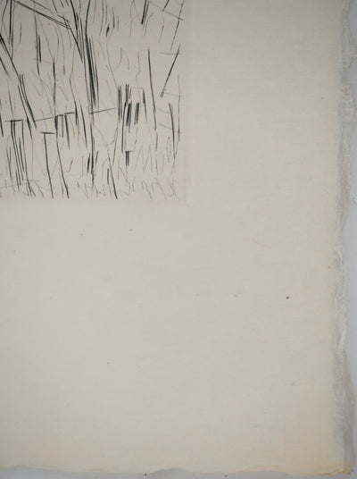 Maria Helena VIEIRA DA SILVA : Architectes de l’invisible, Gravure originale