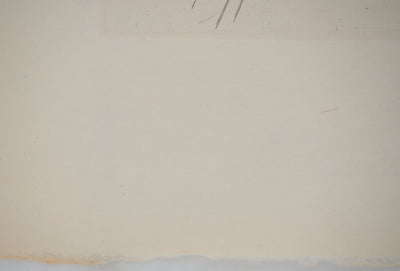 Maria Helena VIEIRA DA SILVA : Sur une nuit sans un ornement, Gravure originale