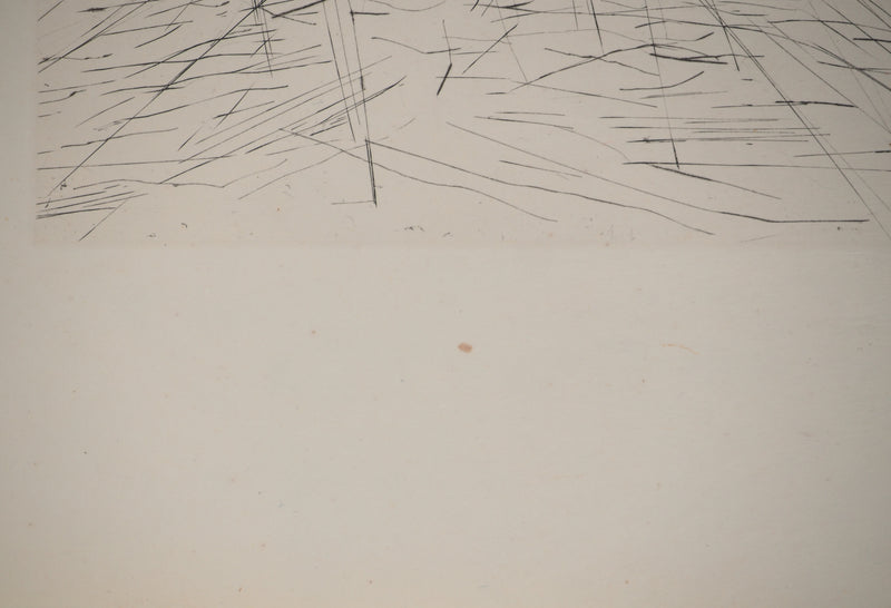 Maria Helena VIEIRA DA SILVA : Quand le jour prend son envol, Gravure originale