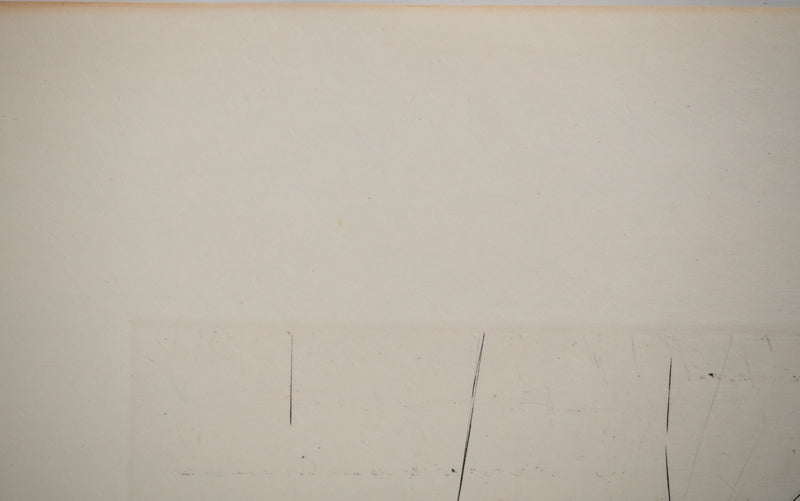 Maria Helena VIEIRA DA SILVA : Fuite parallèle, Gravure originale