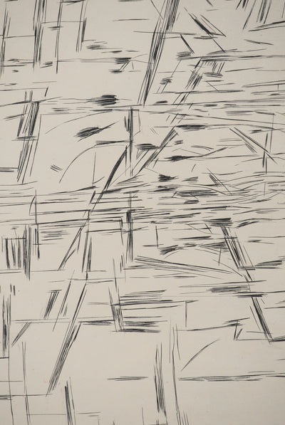Maria Helena VIEIRA DA SILVA : Figures en tension, Gravure originale
