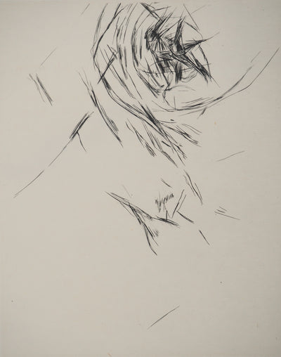 Maria Helena VIEIRA DA SILVA : Floraison angulaire, Gravure originale