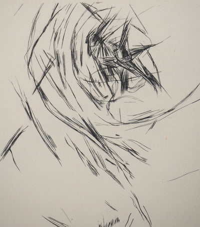 Maria Helena VIEIRA DA SILVA : Floraison angulaire, Gravure originale