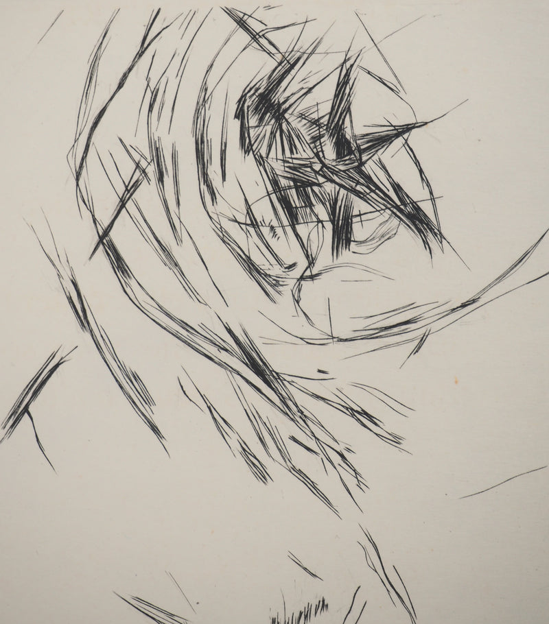 Maria Helena VIEIRA DA SILVA : Floraison angulaire, Gravure originale