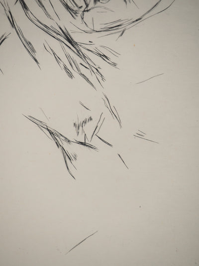 Maria Helena VIEIRA DA SILVA : Floraison angulaire, Gravure originale