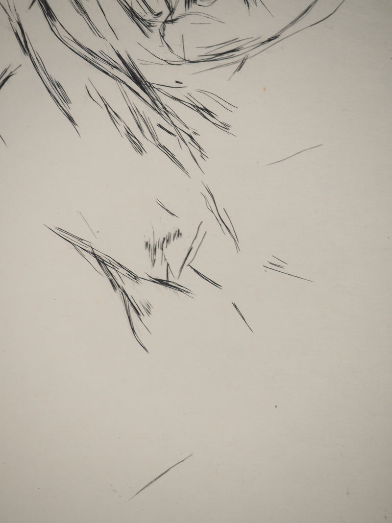Maria Helena VIEIRA DA SILVA : Floraison angulaire, Gravure originale