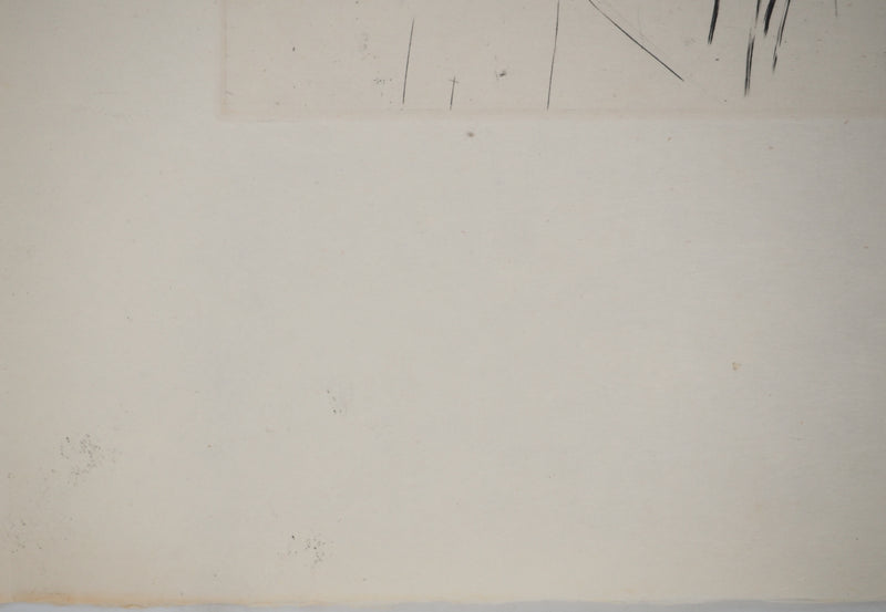 Maria Helena VIEIRA DA SILVA : Géométrie du vide, Gravure originale