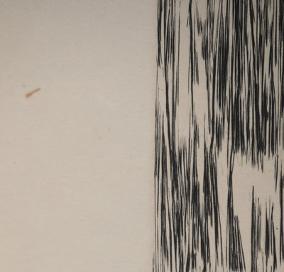 Maria Helena VIEIRA DA SILVA : Silence rayé, Gravure originale