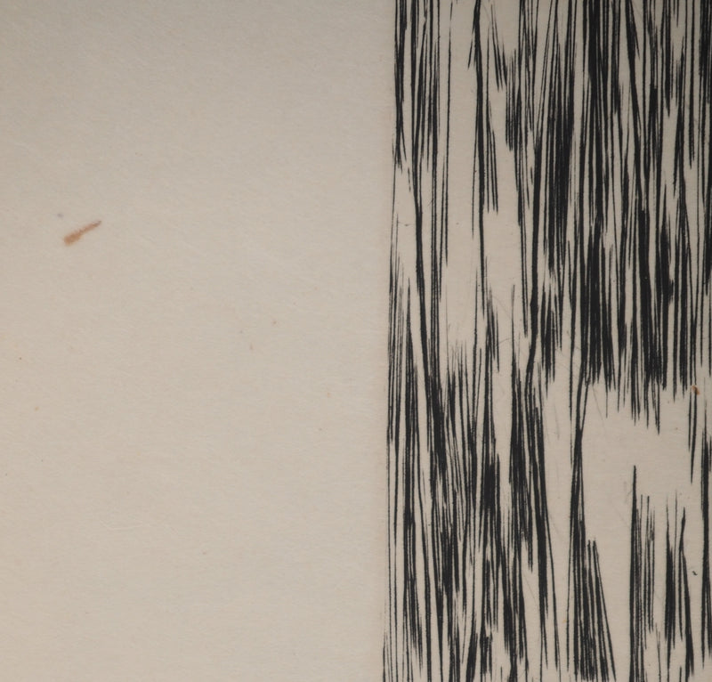 Maria Helena VIEIRA DA SILVA : Silence rayé, Gravure originale