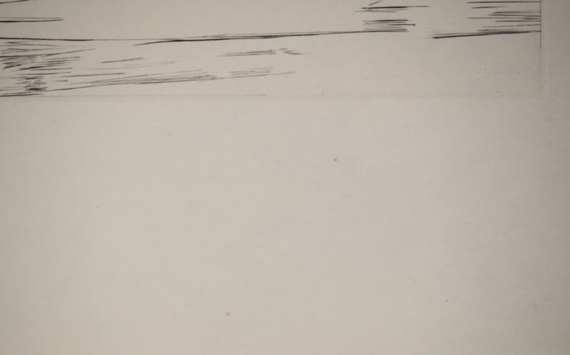 Maria Helena VIEIRA DA SILVA : Lignes en glissade, Gravure originale