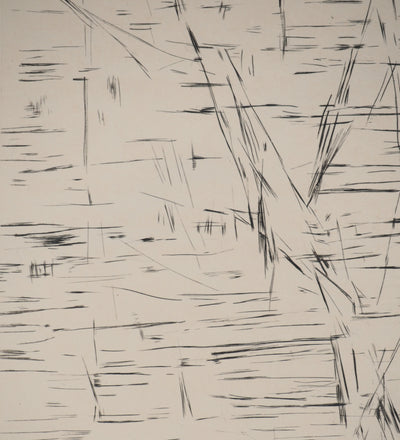 Maria Helena VIEIRA DA SILVA : Éclosion géométrique, Gravure originale