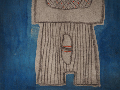 Jacques SOISSON : Totem, Aquarelle originale (photo de détail 6) - Crédit photo : Galerie Art.Paris