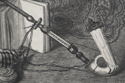 Michel CIRY : Les coquillages, Gravure originale signée