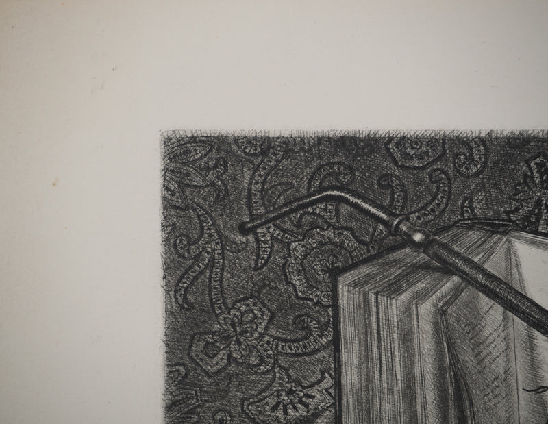 Michel CIRY : Les coquillages, Gravure originale signée