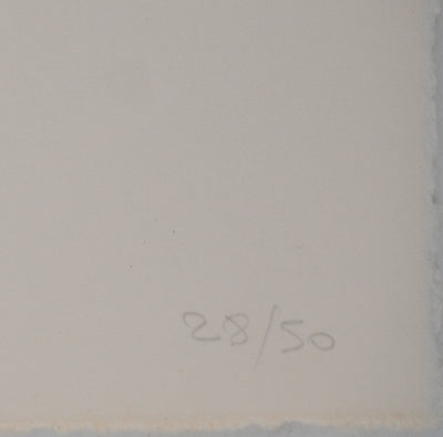 Costa TSOCLIS : La ligne, Lithographie originale signée