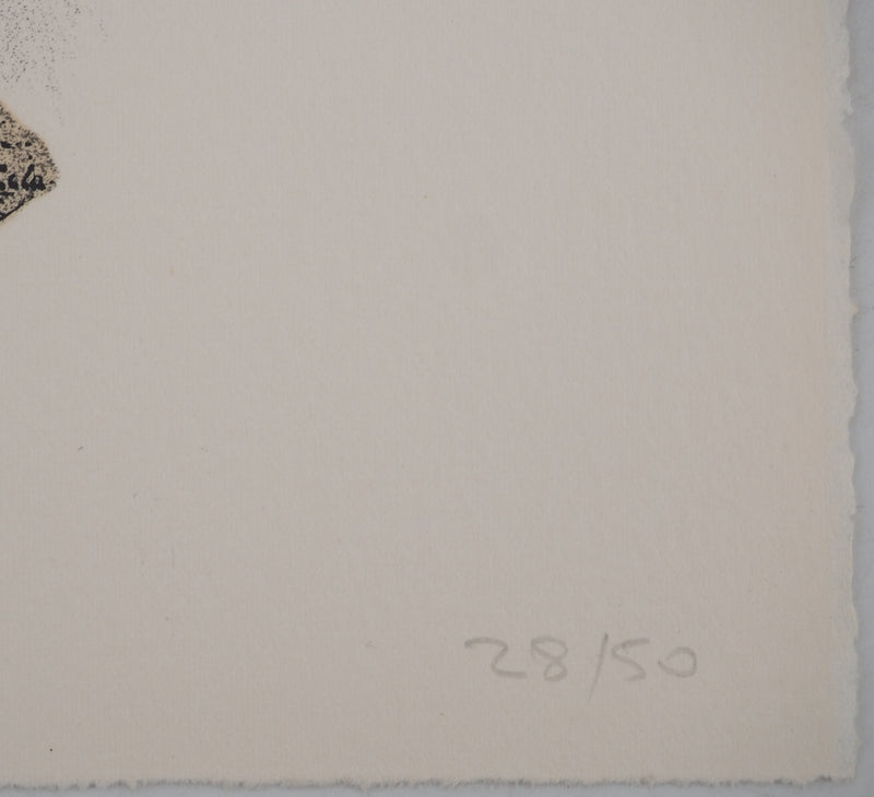 Costa TSOCLIS : Les boules de papier, Lithographie originale signée