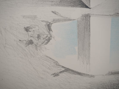 Costa TSOCLIS : Près de l'eau, Lithographie originale signée