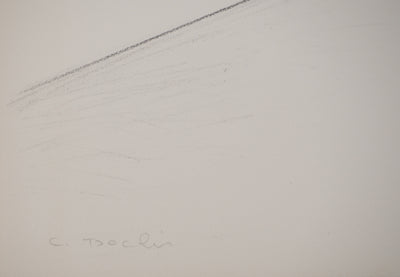 Costa TSOCLIS : Bout de bois, Lithographie originale signée