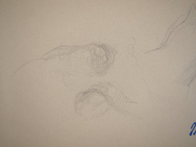 Marie LAURENCIN : Les chatons, Dessin original signé
