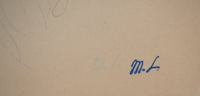 Marie LAURENCIN : Les canards, Dessin original signé