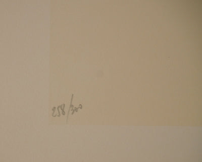 Roger Louis CHAVANON : Femme du future, Lithographie originale (photo de détail 3) - Crédit photo : Galerie Art.Paris