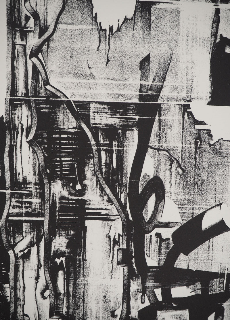 Francisco MELO : Dystopie scientifique, Lithographie originale (photo de détail 7) - Crédit photo : Galerie Art.Paris