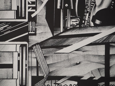 Francisco MELO : Metropolis, Lithographie originale (photo de détail 6) - Crédit photo : Galerie Art.Paris