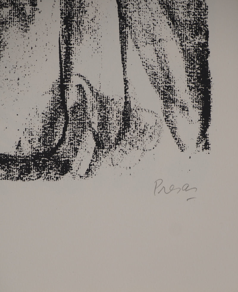Leopoldo PRESAS : La belle Argentine, Lithographie originale signée
