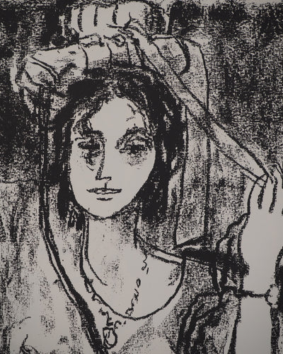 Leopoldo PRESAS : La belle Argentine, Lithographie originale signée
