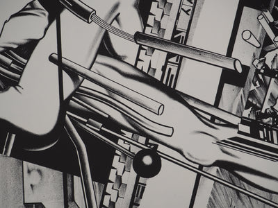 Francisco MELO : Les amants du futurs, Lithographie originale (photo de détail 6) - Crédit photo : Galerie Art.Paris