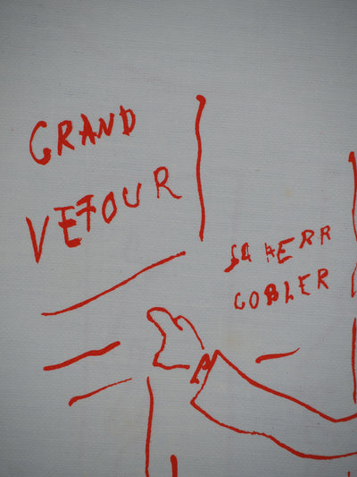 Jean COCTEAU : Paris, Diner au Grand Véfou, Lithographie originale (photo de détail 5) - Crédit photo : Galerie Art.Paris