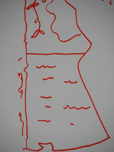 Jean COCTEAU : Faune de profil et mer, Lithographie originale (photo de détail 5) - Crédit photo : Galerie Art.Paris