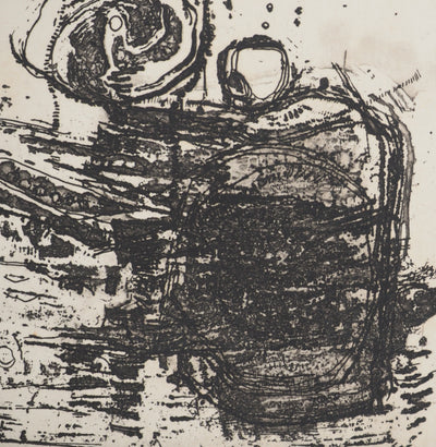 Jean-Pierre VIELFAURE : Enfant abstrait, Gravure originale signée