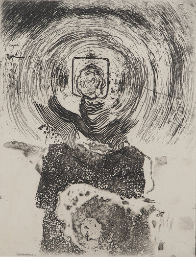 Jean-Pierre VIELFAURE : Tourbillon II, Gravure originale signée