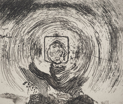 Jean-Pierre VIELFAURE : Tourbillon II, Gravure originale signée