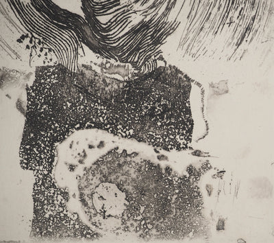 Jean-Pierre VIELFAURE : Tourbillon II, Gravure originale signée