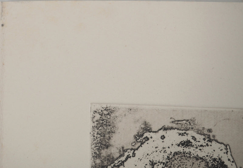 Jean-Pierre VIELFAURE : Vide intérieur, Gravure originale