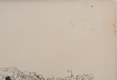 Jean-Pierre VIELFAURE : Ville souterraine, Sérigraphie originale signée