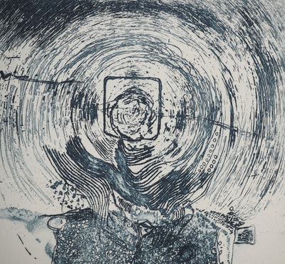 Jean-Pierre VIELFAURE : Tourbillon, Gravure originale signée
