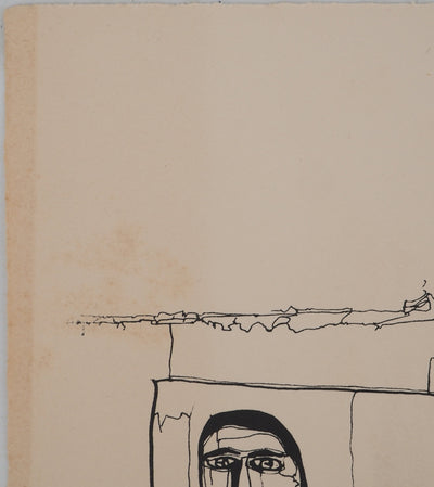 Jean-Pierre VIELFAURE : Tunnel souterrain, Sérigraphie originale signée
