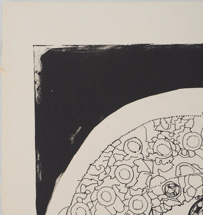 Jean-Pierre VIELFAURE : Rouages interne de l'esprit, Sérigraphie originale signée