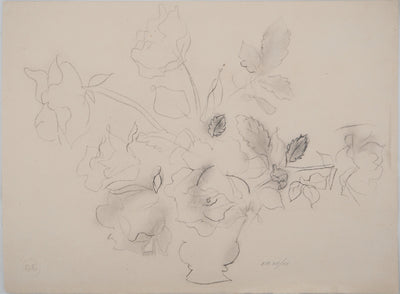 Raoul DUFY : Vase de fleurs, Lithographie
