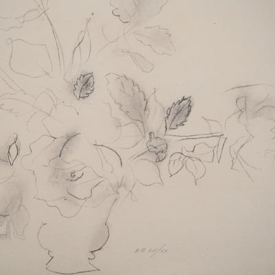 Raoul DUFY : Vase de fleurs, Lithographie