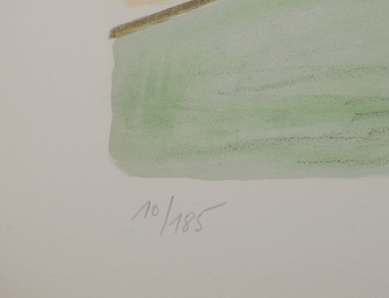 Yves BRAYER : Architecture russe, Lithographie originale signée