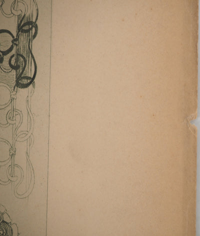Alphonse MUCHA : Féminité aux fleurs, Lithographie originale