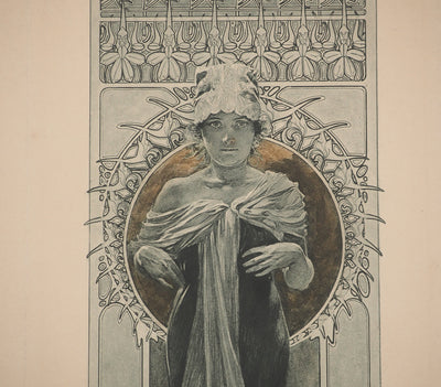 Alphonse MUCHA : L'Oracle de lumière, Gravure signée